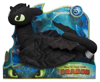 Dreamworks Dragons Toothless 14" Deluxe Plush Dragon