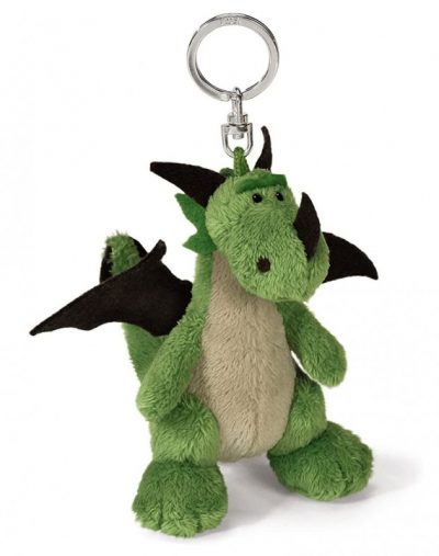 Green Dragon Bean Bag Keyring