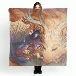 "Slumber" Kitsune Fox Dragon Scarf