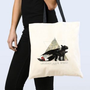 Toothless: Legends Have Wings - How to Train Your Dragon Tote Bag