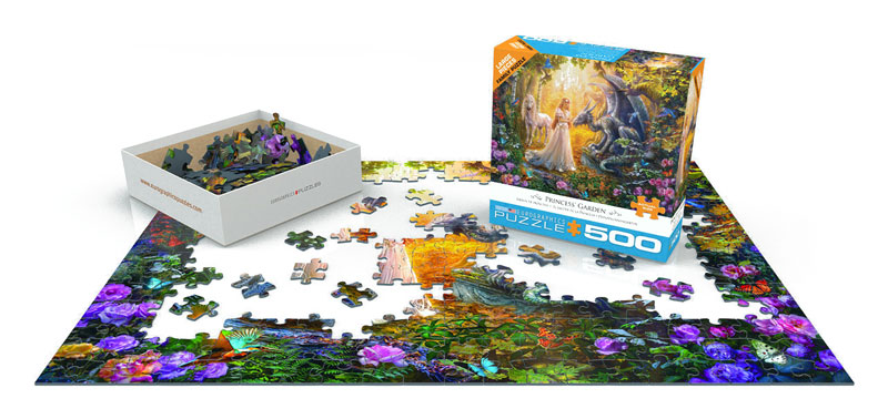 Princess' Garden Jigsaw Puzzle - 500 Pieces
