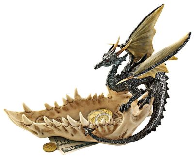 Jaw of the Dragon Dish by Design Toscano