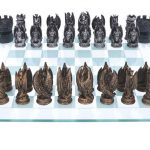 Kingdom of the Dragon Chess Set by Nemesis Now