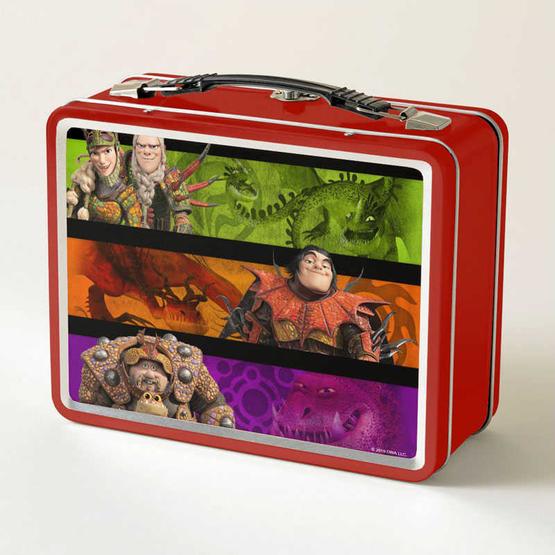 HTTYD: The Hidden World - Riders and Dragons Metal Lunch Box