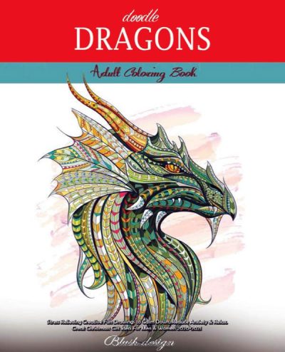 Doodle Dragons: Adult Coloring Book