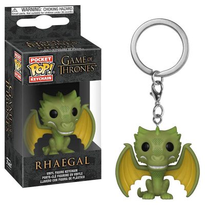 Game of Thrones Rhaegal Dragon Funko Pocket Pop! Keychain