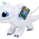 DreamWorks Light Fury Plush Soft Toy with Glow in the Dark Effect