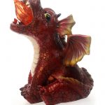 Dylan The Dragon Statue - Light Up Solar Garden Ornament