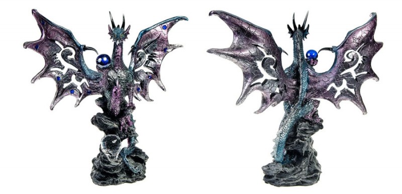 Blue Dragon Protector Figurine by Nemesis Now
