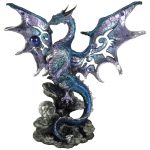 Blue Dragon Protector Figurine by Nemesis Now