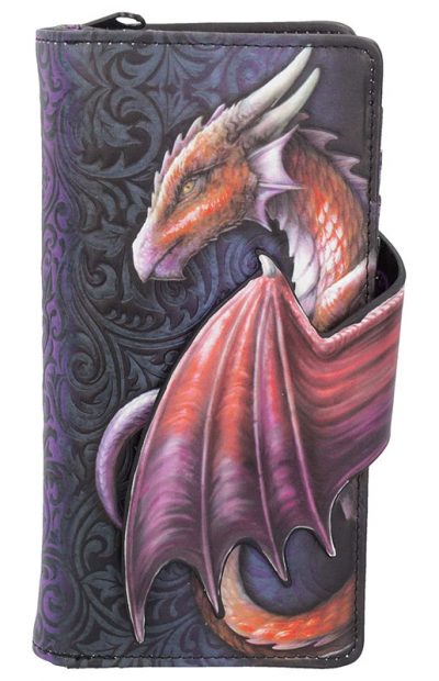 Take Flight Flying Dragon Embossed Purse