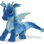 Aurora World Sparkle Tales Indigo Dragon Soft Toy