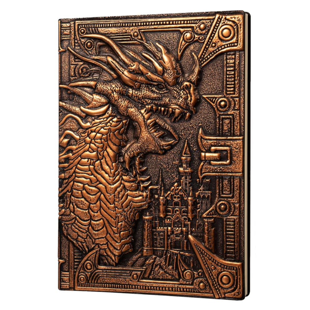 Bronze Dragon Notebook Journal