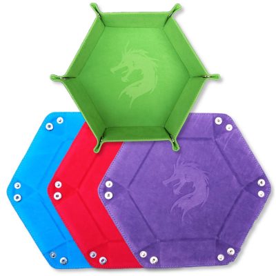 Hexagonal Folding Dragon Dice Tray