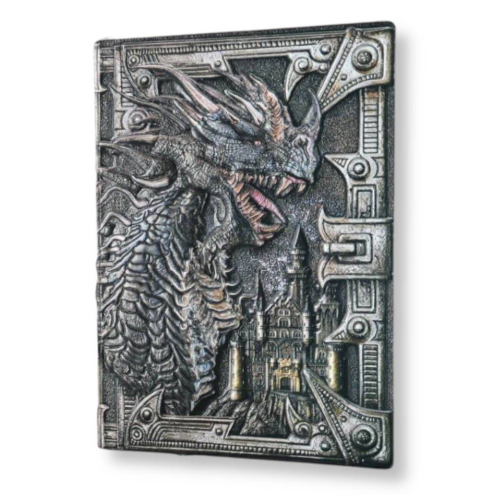 Platinum Dragon Notebook Journal