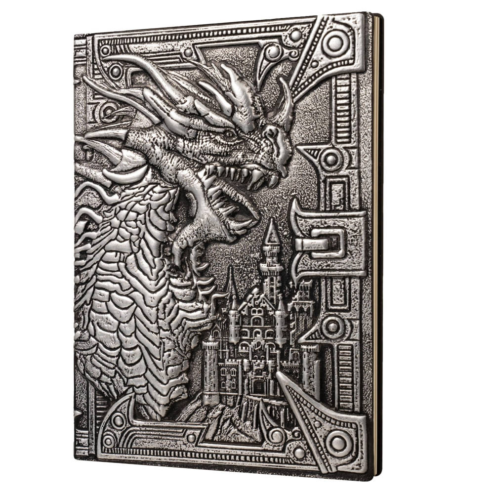 Silver Dragon Notebook Journal