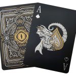 Acelion Waterproof Plastic Dragon Playing Cards